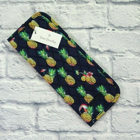 Vera Bradley Curling Flat Iron Cover Toucan Pineapple NWT - Picture 1 of 7